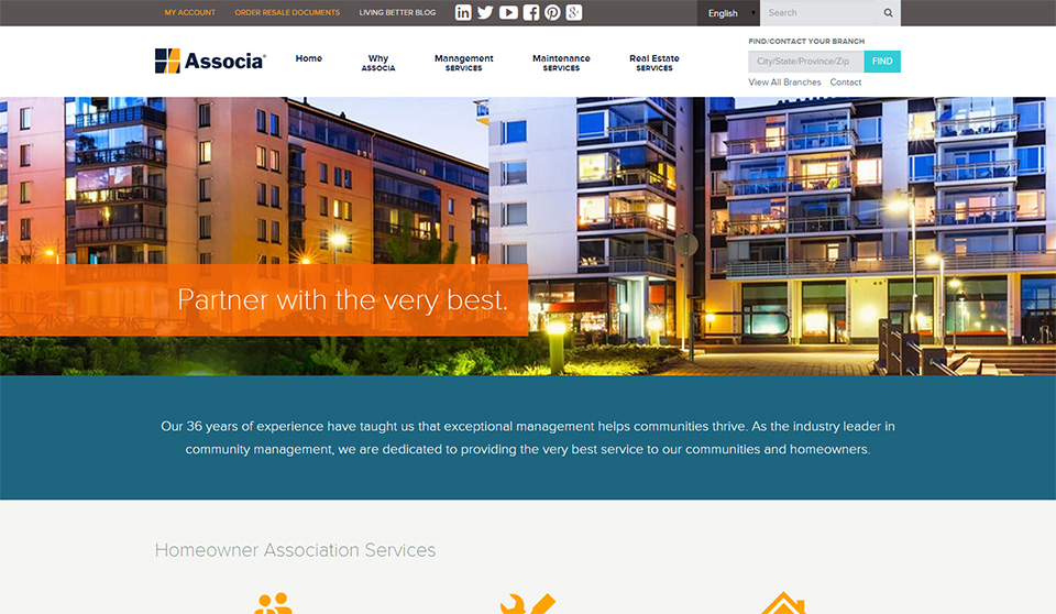 Associa Website